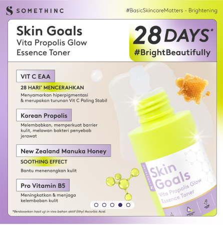 Royal Pesona Indonesia SOMETHINC Skin Goals Vita Propolis Glow Essence Toner