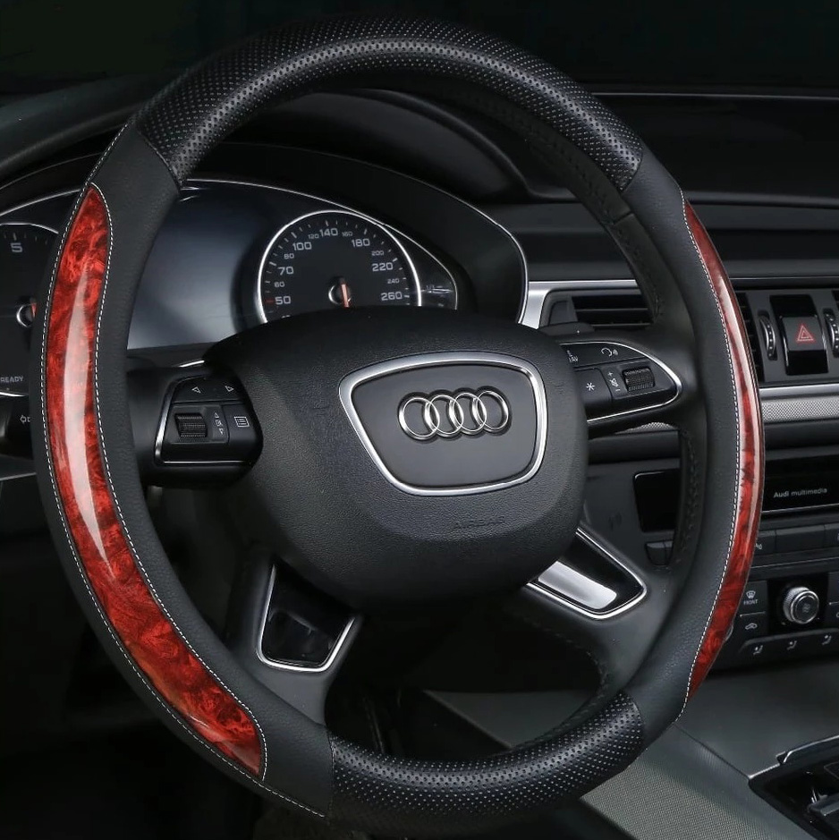  Sarung Stir Mobil Motif Kayu 