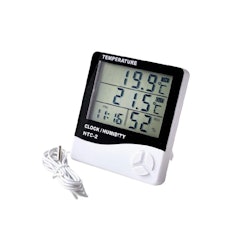 ELROSTO Hygrometer Clock