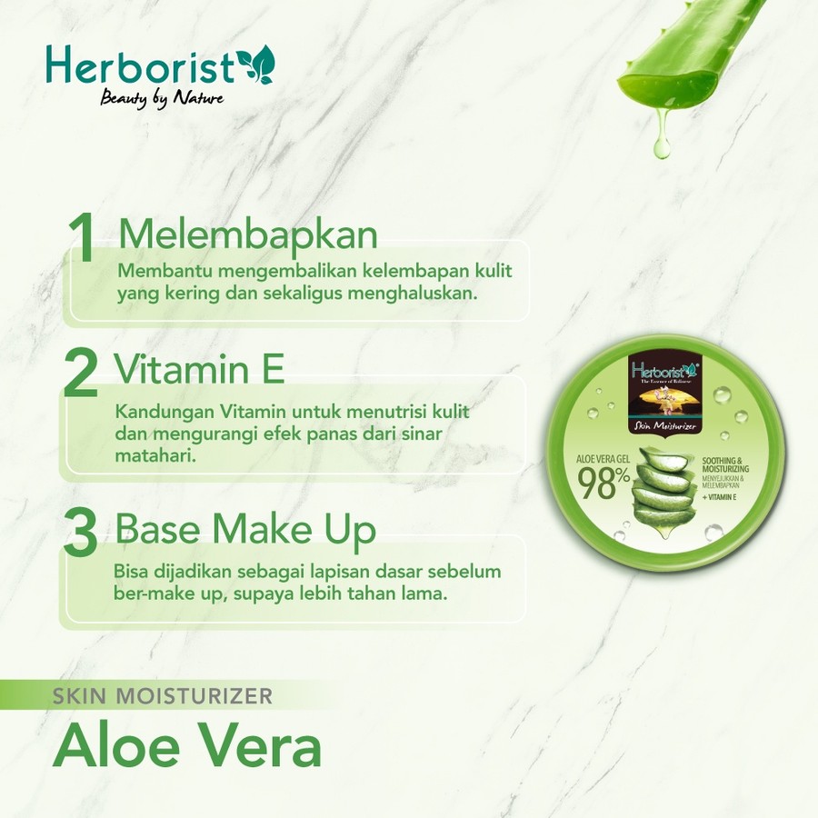 Victoria Care Indonesia Herborist Aloe Vera Gel Pot