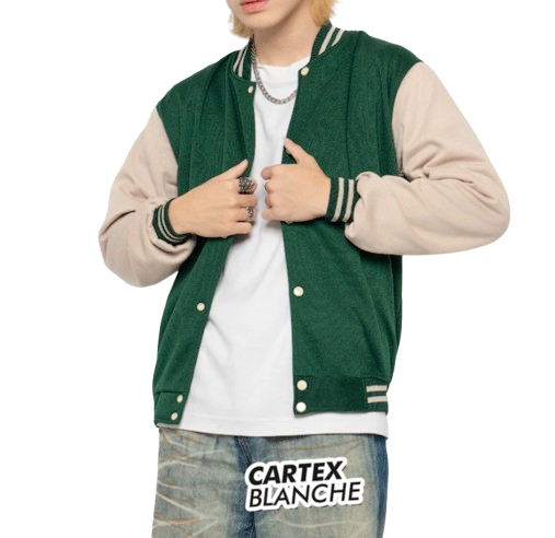 CARTEXBLANCHE Jaket Varsity Baseball Polos
