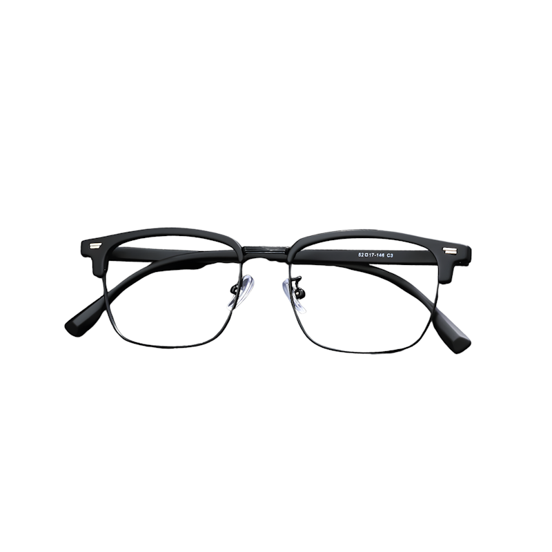 Grey Jack Frame Kotak Black Silver 1