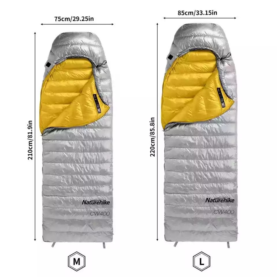 Zhejiang Naturehike Sporting Products Naturehike Sleeping Bag CW400  NH18C400-D