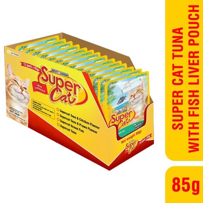 Supercat Pouch 85 Gr Isi 12 Pcs 5
