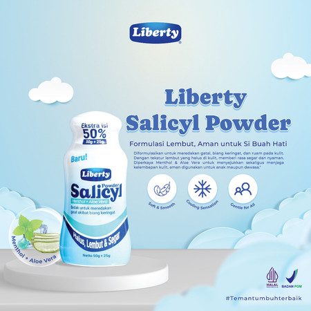 Inticosmetic Lestari Liberty Salicyl Powder
