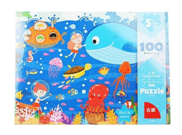 KKV  Puzzle 100 pcs Mainan Anak
