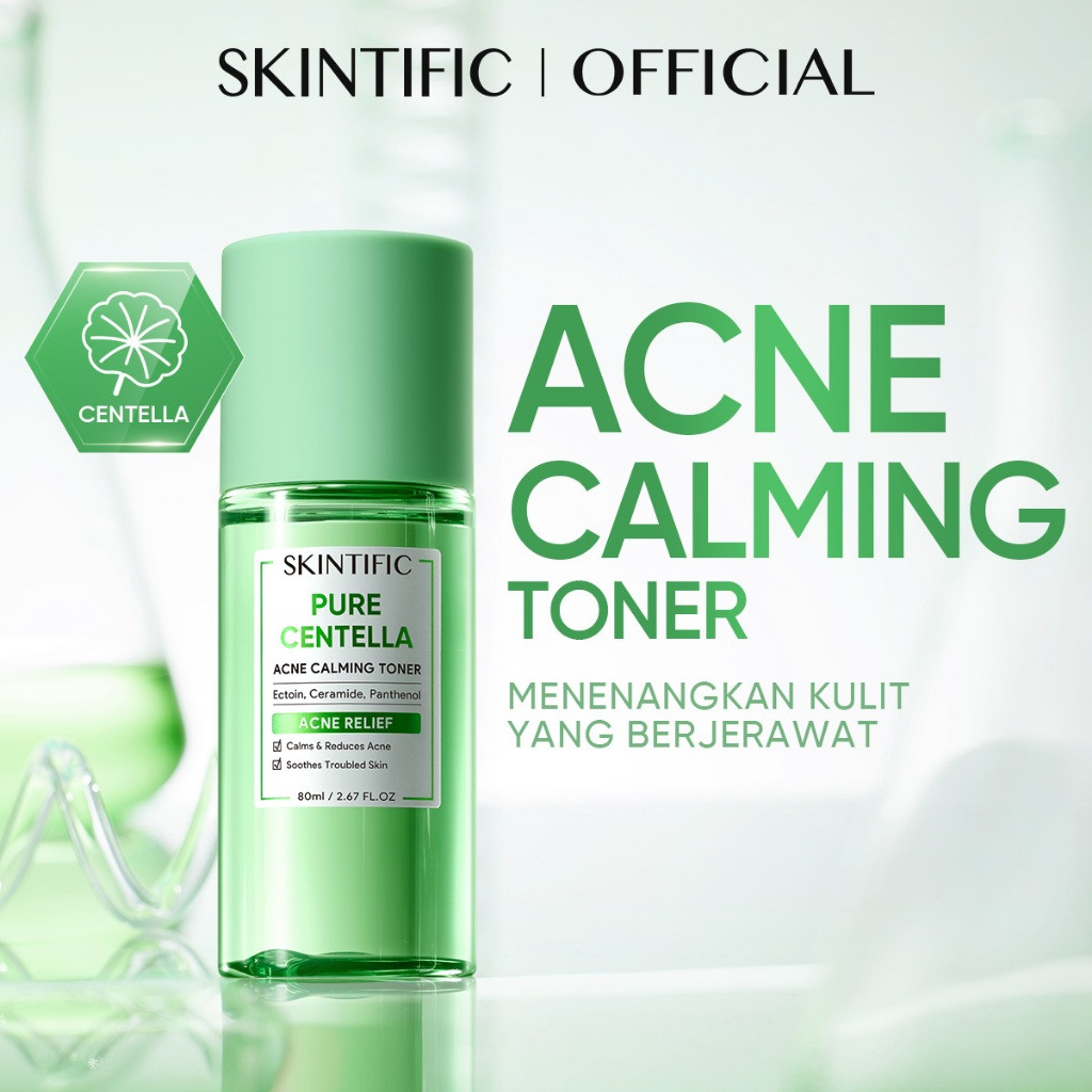 SKINTIFIC Cosmetics SKINTIFIC Pure Centella Acne Calming Toner