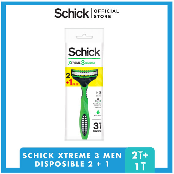 Edgewell Personal Care Schick Xtreme 3 Sensitive Disposable Razor