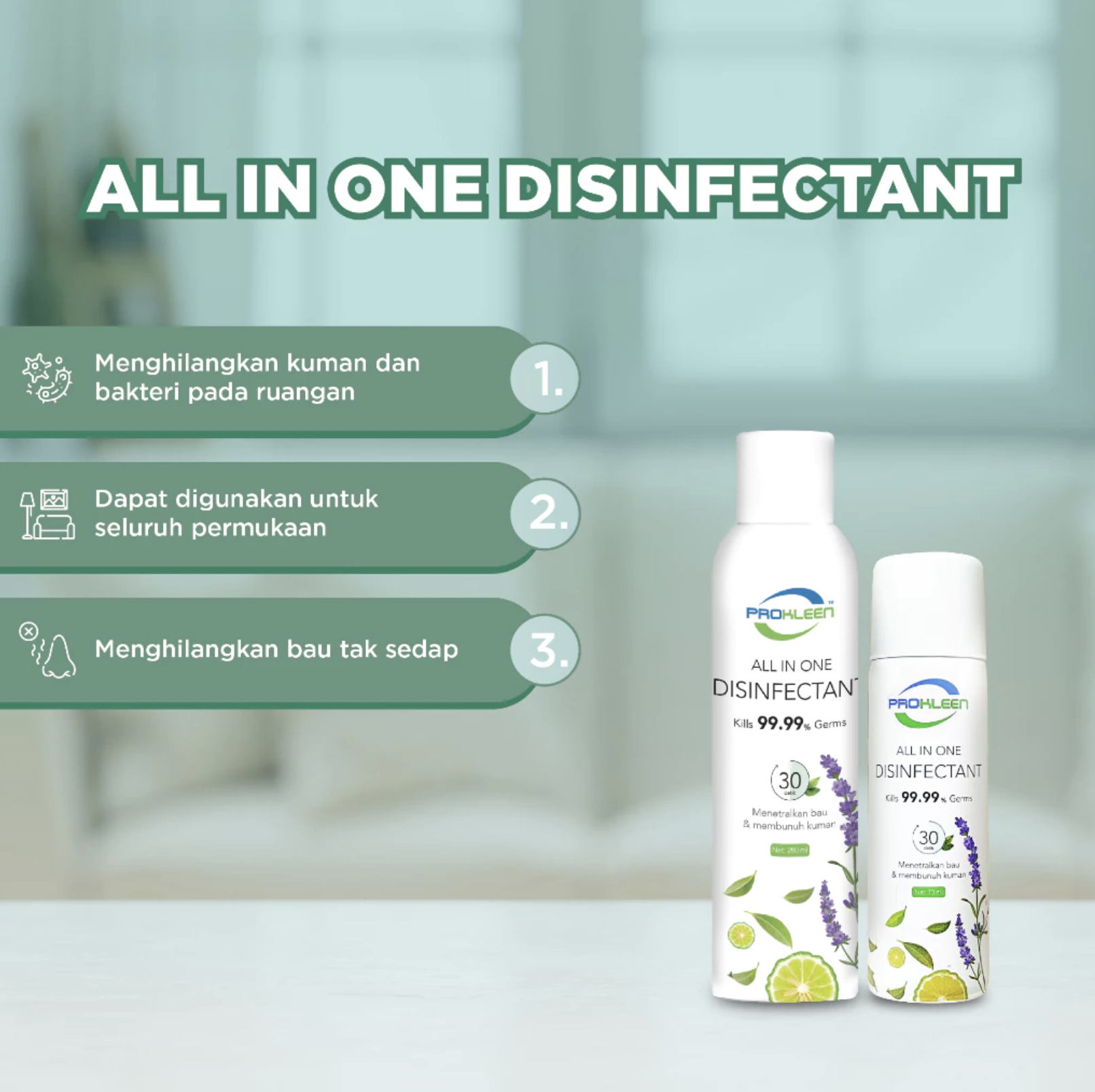 United Chemical Indonesia PROKLEEN All in One Disinfectant
