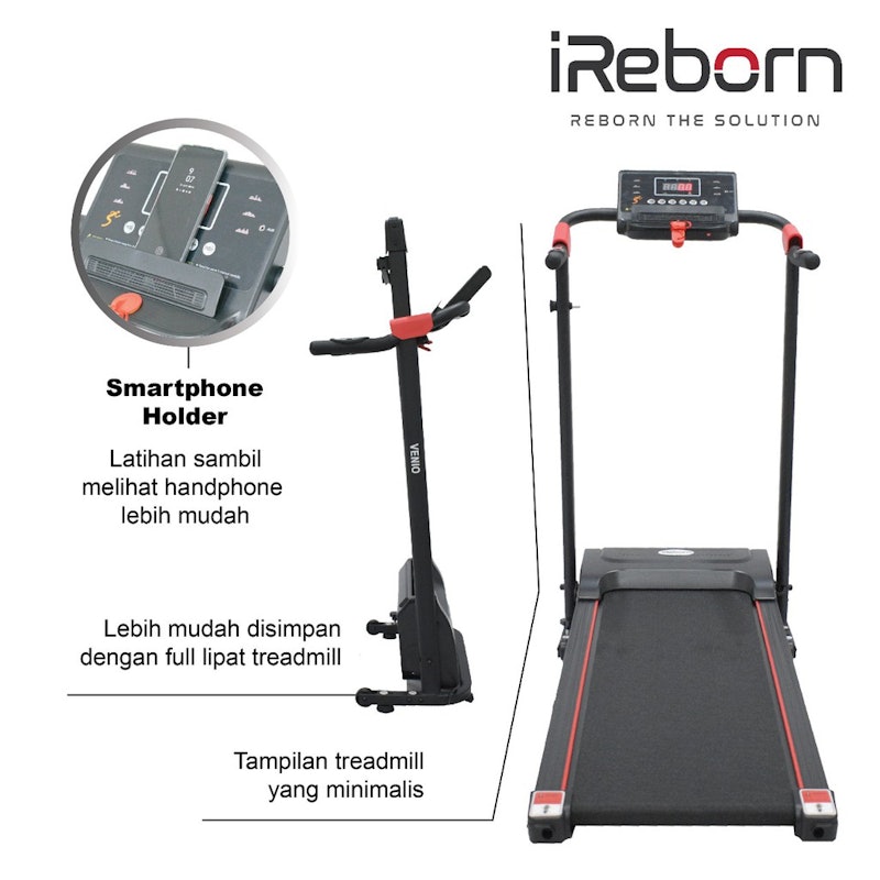iReborn Venio Motorized Treadmill 4