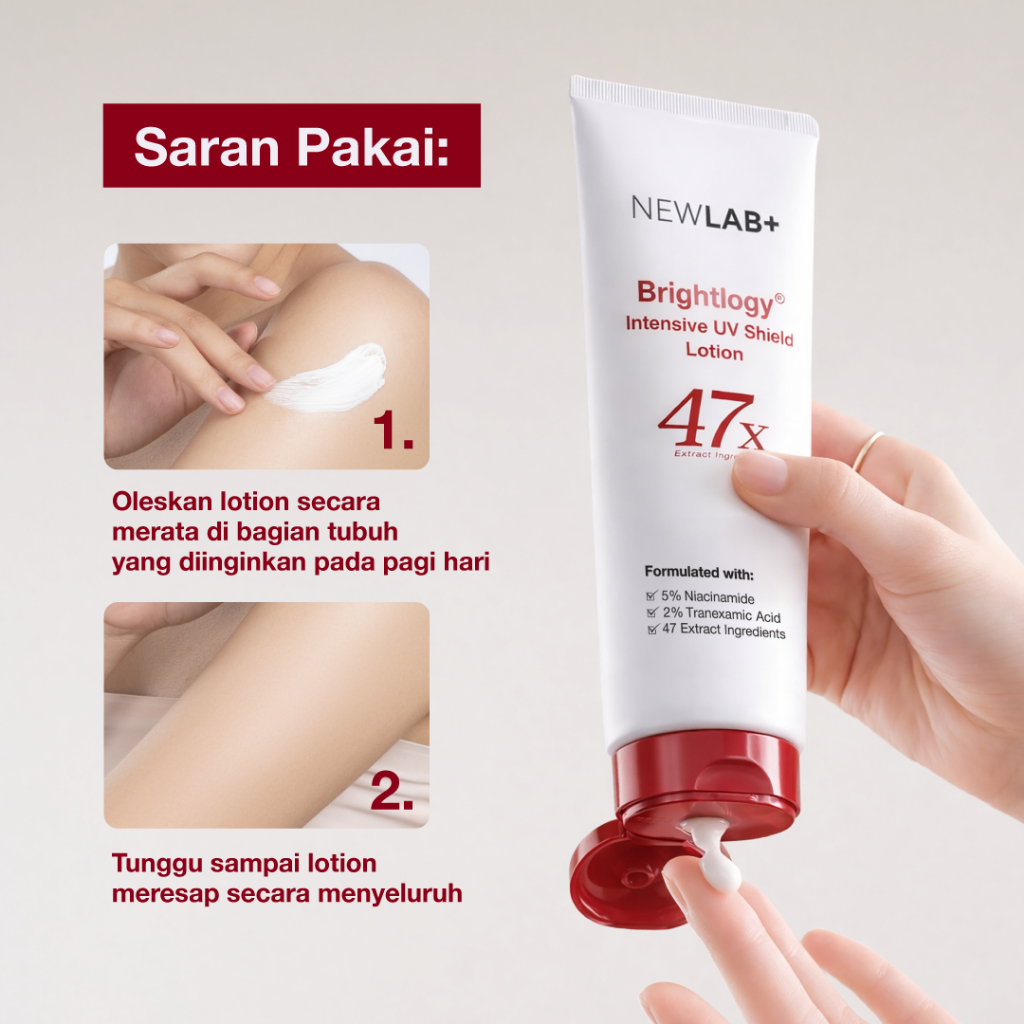 Newlab+ Brightlogy Intensive UV Shield Lotion 5