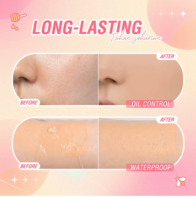 FCL Internasional Indonesia PINKFLASH Lasting Matte Foundation 01 Vanilla
