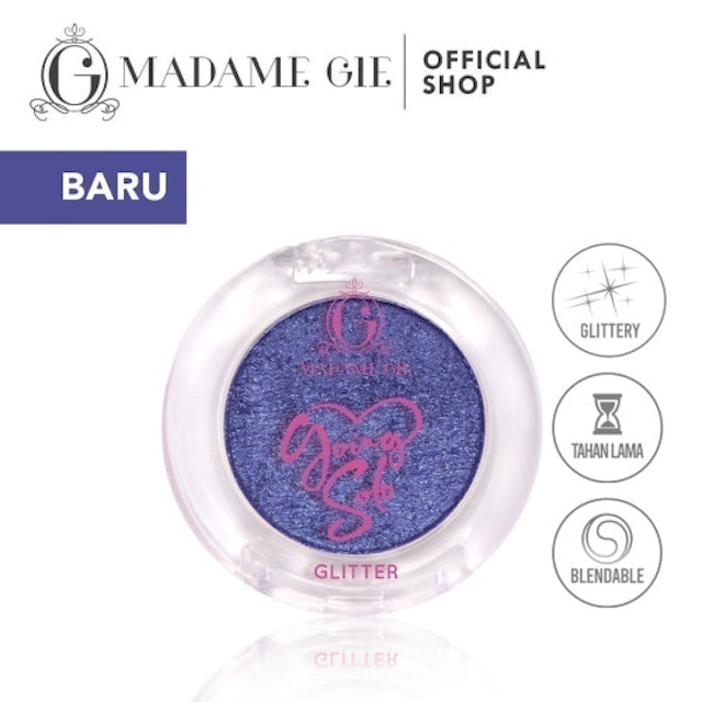 Madame Gie Going Solo Glittery Pressed Eyeshadow