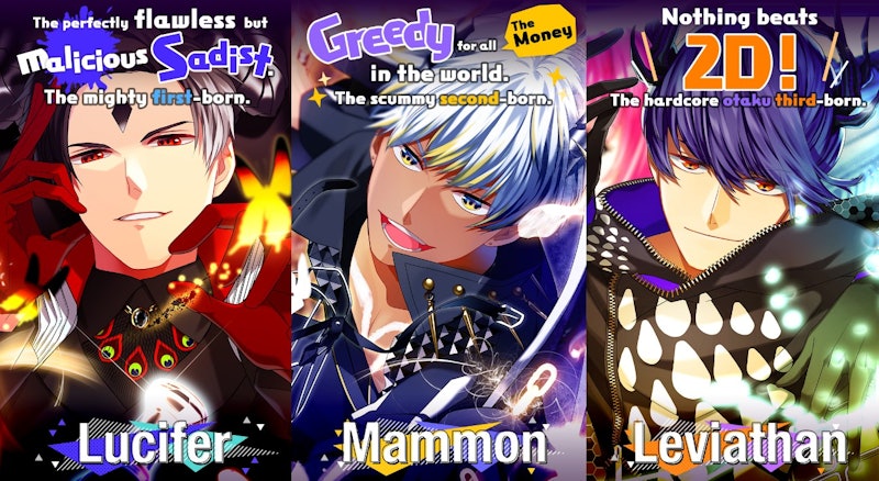 Obey Me! Anime Otome Sim Game 3