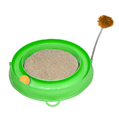 Play Toy with Circuit Ball with Scratch Pad