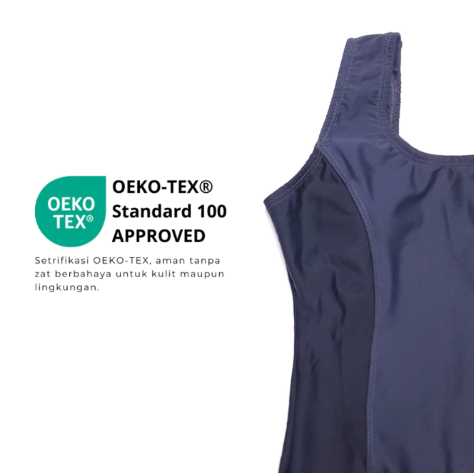  Silver Baju Renang Wanita Boyleg 11372