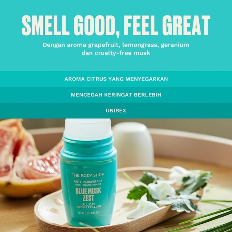 The Body Shop Blue Musk Zest Antiperspirant 2