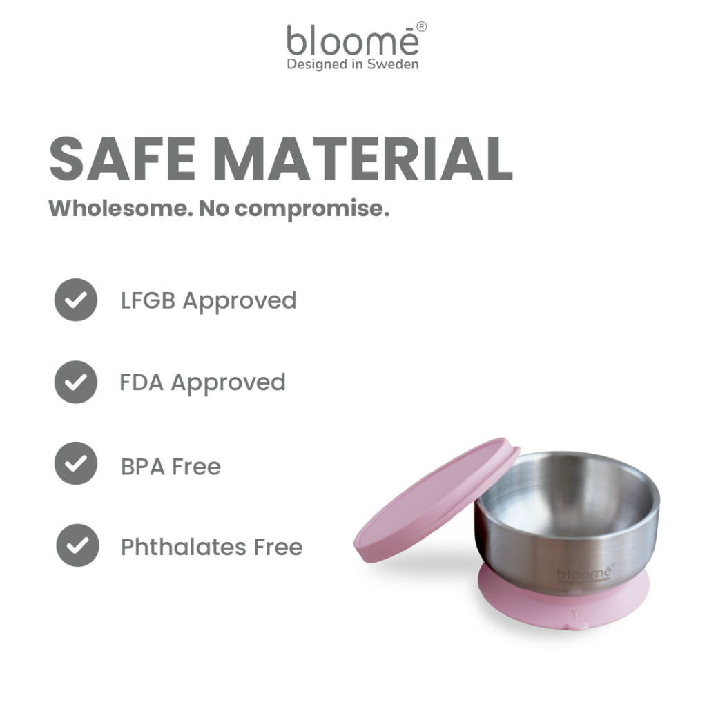 Bloomē Stainless Suction Bowl 2