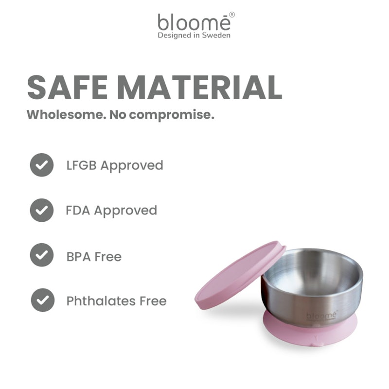 Bloomē Stainless Suction Bowl 2