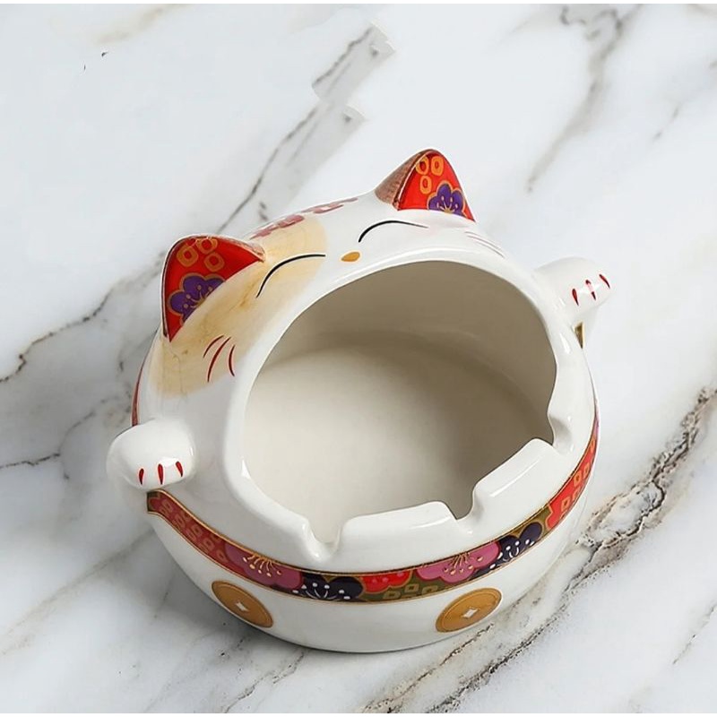  Tempat Permen Keramik Maneki Neko 
