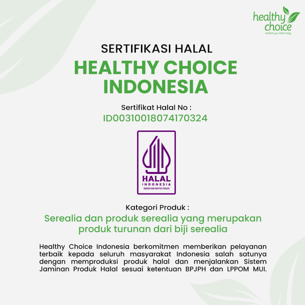 Healthy Choice Tepung Beras Organik