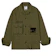 FLICWORLD Pleasure Internal Overshirt Jacket Army 1