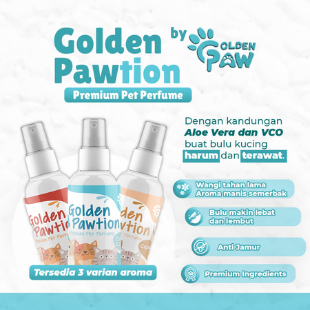 Golden Pawtion Premium Pet Parfume  2