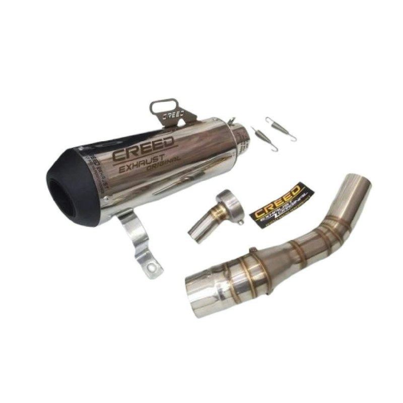 CREED EXHAUST Knalpot Racing + Pipa Slip On 1