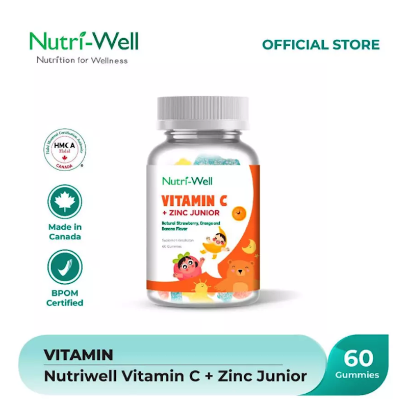 Nutri-Well Vitamin C + Zinc Junior 2