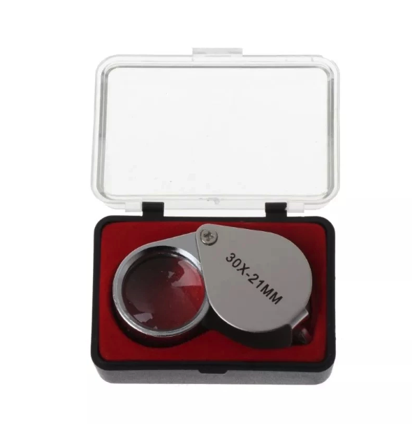  Triplet Jeweler's Loupe 30x-21mm
