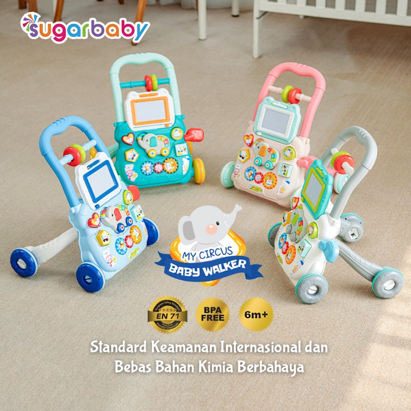 Sugar Baby My Circus Push Walker 3