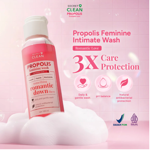 Victoria Care Indonesia Secret Clean Propolis Feminine Wash