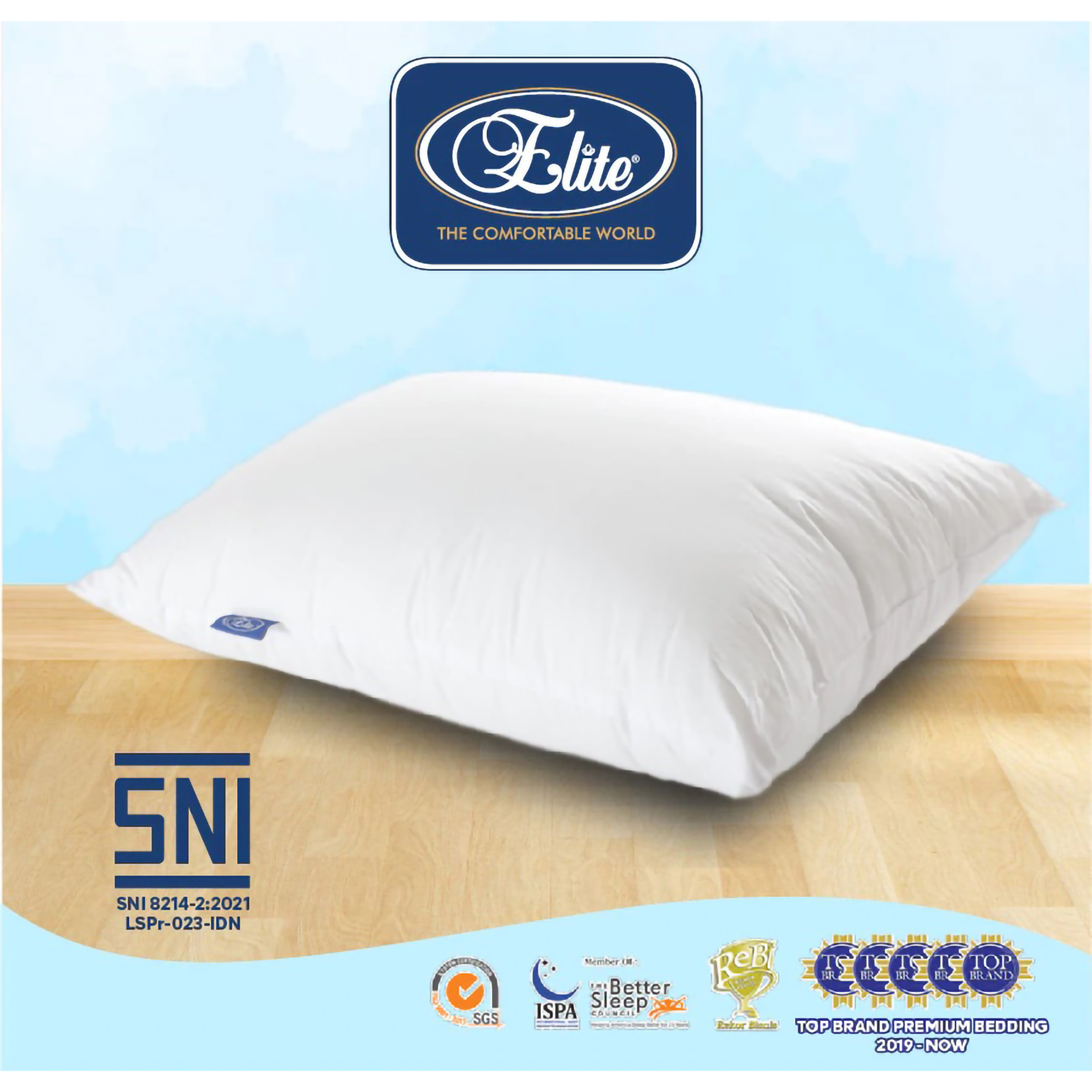 Royal Abadi Sejahtera Elite Siliconized Classic Pillow 