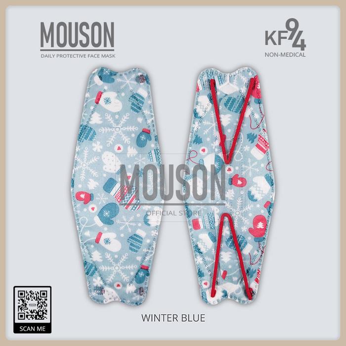 Mouson™ Mouson™ Masker Non Medis KF94 Motif Winter