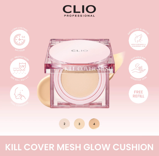 CLIO CLIO Kill Cover Mesh Glow Cushion 2 Lingerie