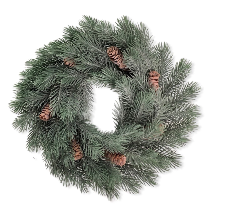 Scoop Wreath Natal 30cm 1