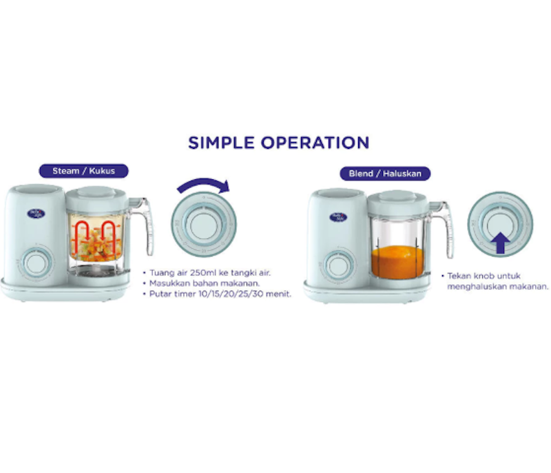 BabySafe Baby Food Maker 7in1 5