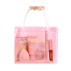 Waterproof PVC Pink Hand Bag