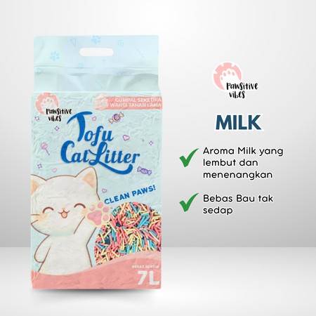 Pawsitive Vibes Tofu Candy Cat Litter 7 liter 3