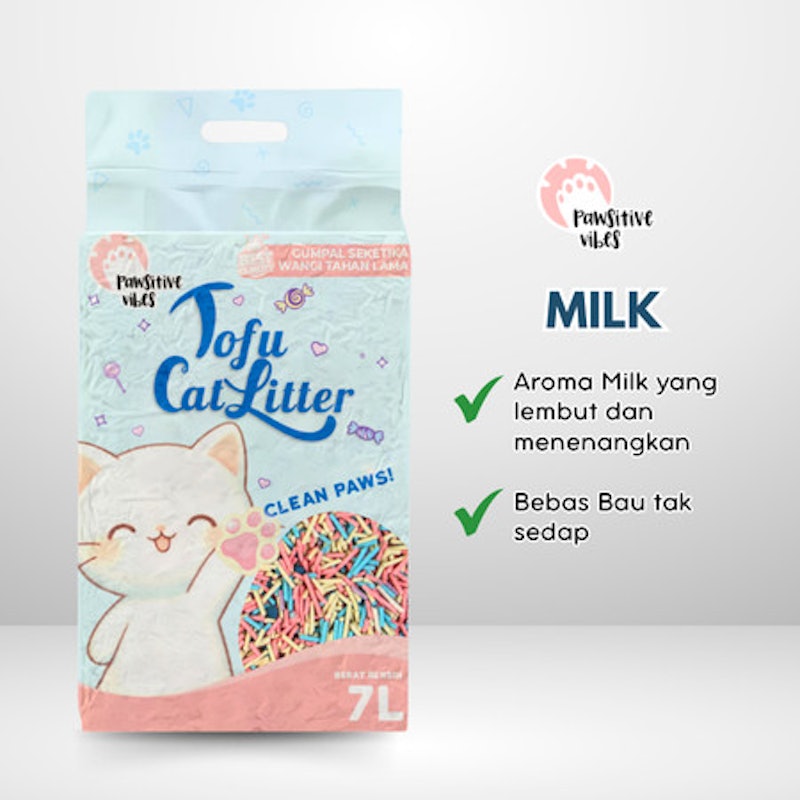 Pawsitive Vibes Tofu Candy Cat Litter 7 liter 3