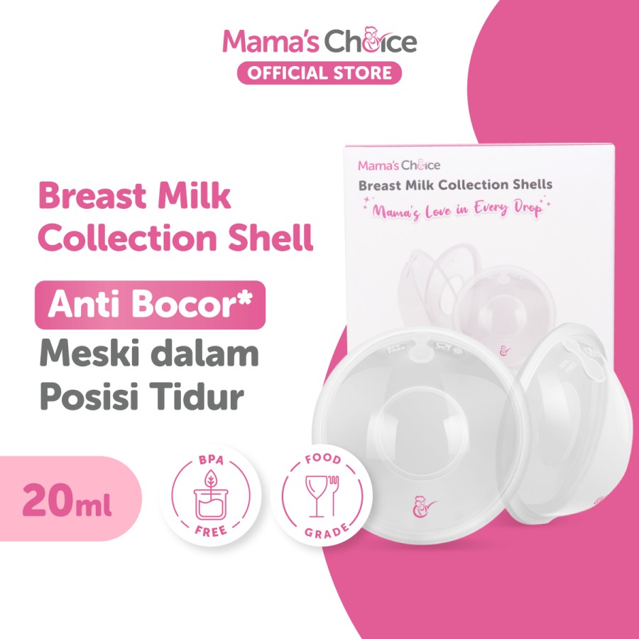 Mamac Distribusi Indo Mama’s Choice Breast Milk Collection Shells