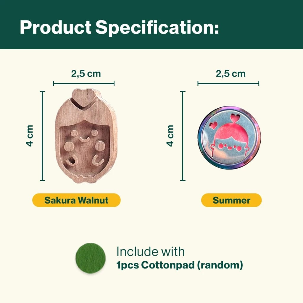  CAPSEN Magnet Car Diffuser