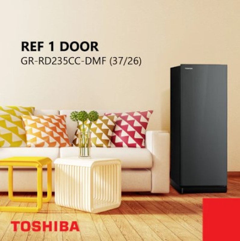 Toshiba Kulkas 1 Pintu 3