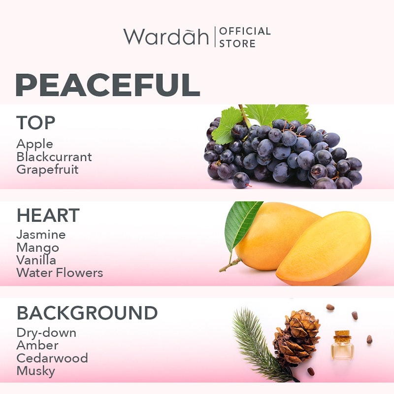Wardah Scentsation Body Mist Peaceful 3