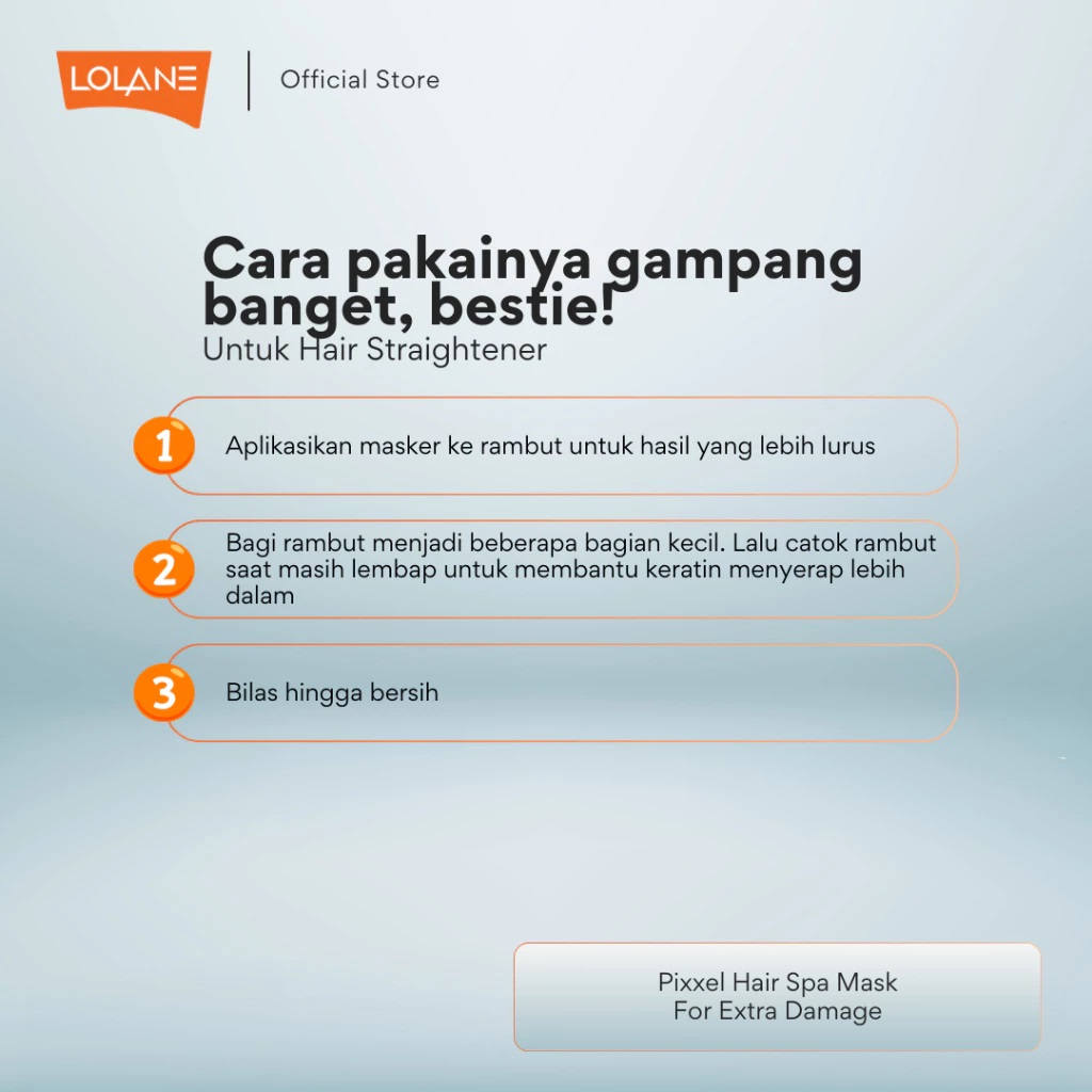 Sereechai Beauty LOLANE Pixxel Hair Spa Mask Crystal Keratin for Extra Damaged