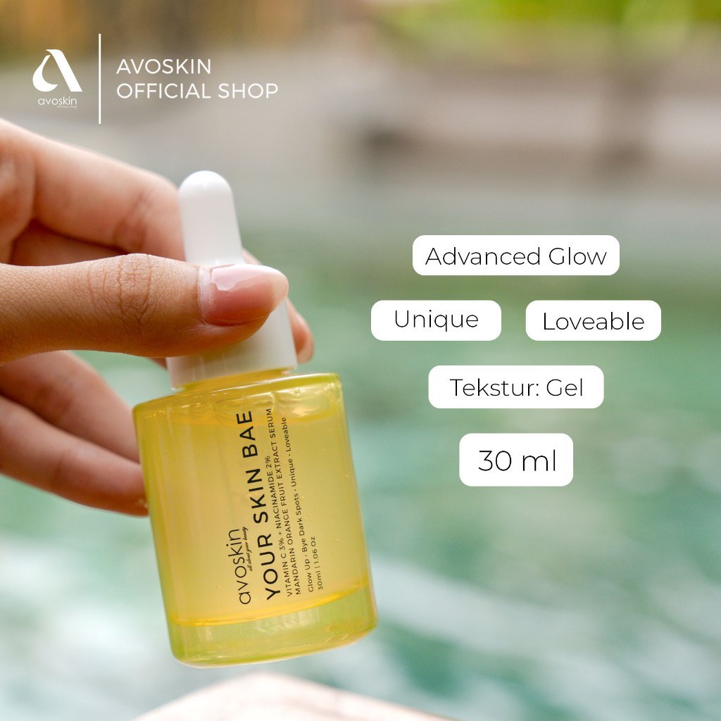 AVO Innovation Technology  Avoskin Your Skin Bae Vitamin C 3% + Niacinamide 2% + Mandarin Orange Fruit Extract Serum