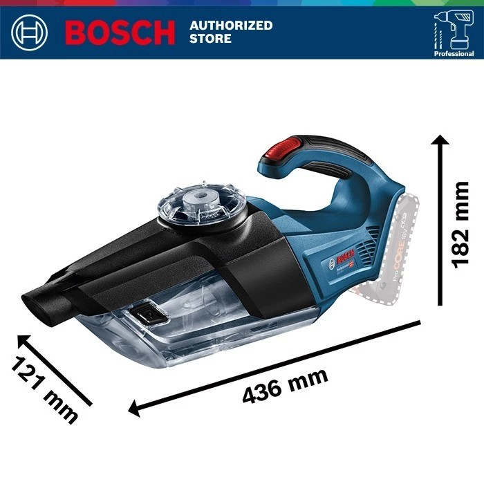 Robert Bosch GmbH Bosch GAS 18V-1 Professional Vacuum Cleaner Tanpa Kabel