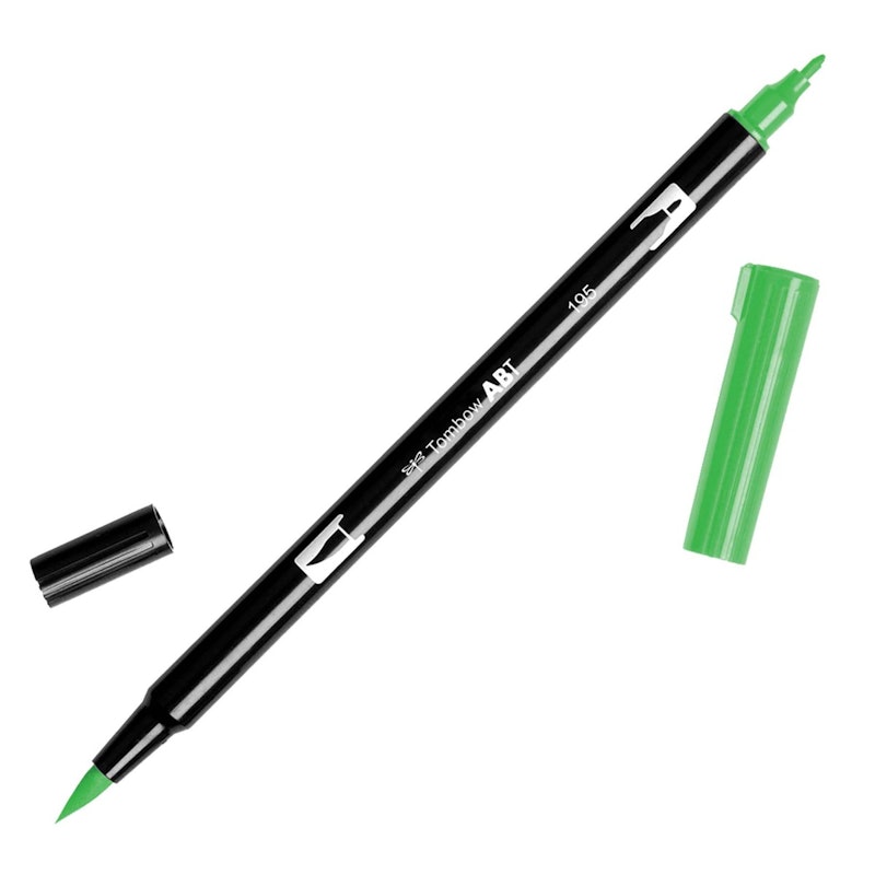 Dual Brush Pen Art Marker 4