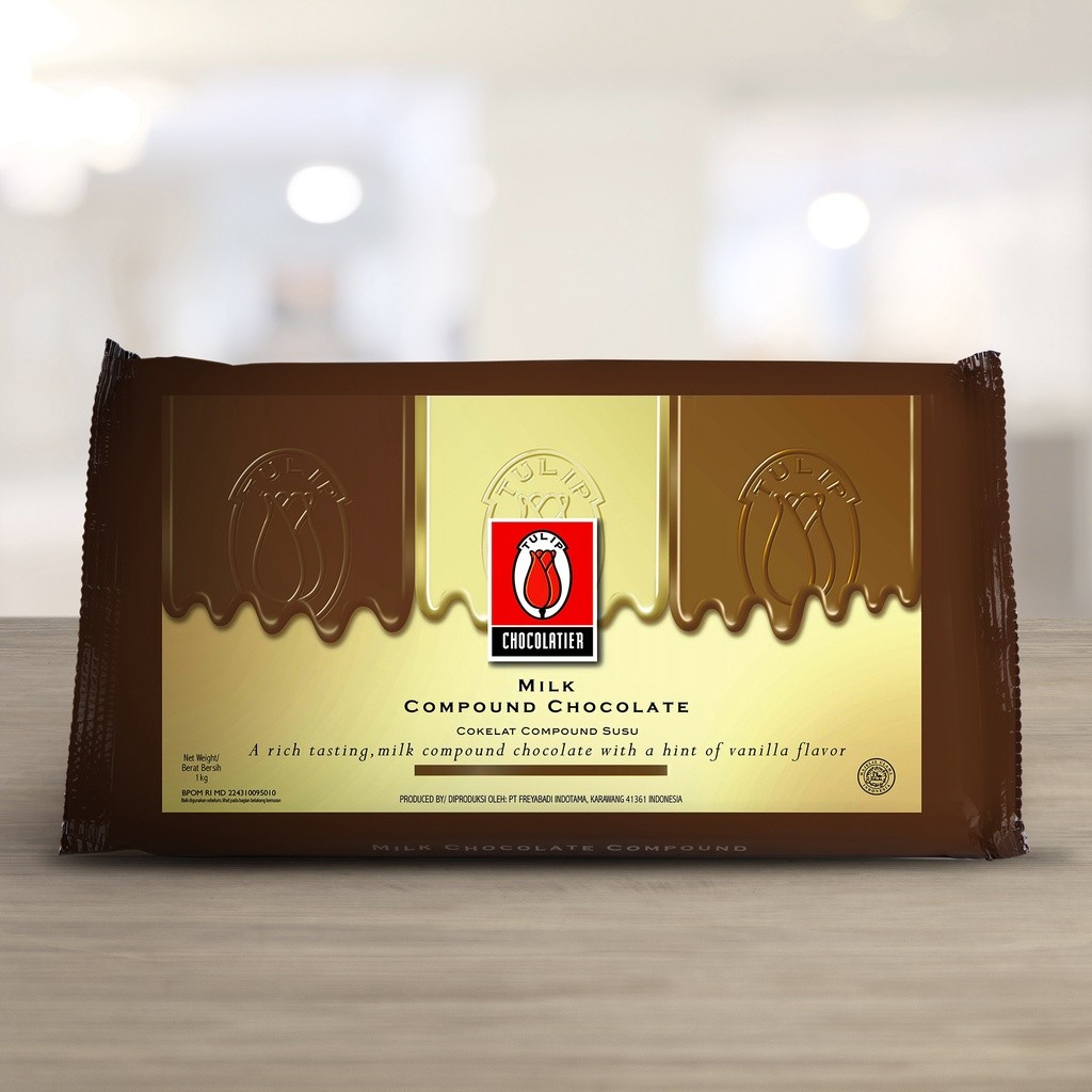 Freyabadi Indotama Tulip Milk Compound Chocolate