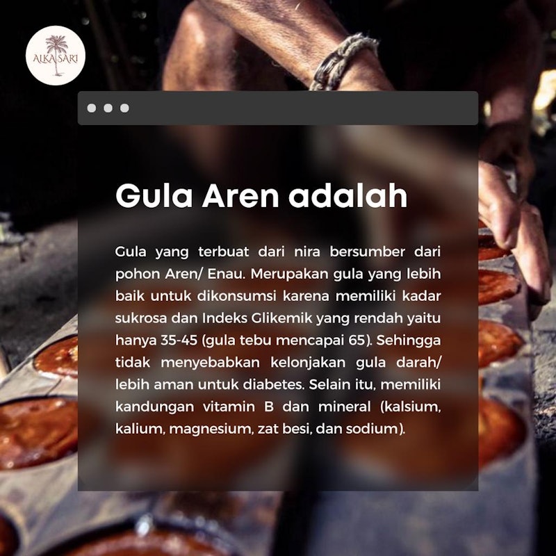 Alka Sari Gula Aren Cair 5